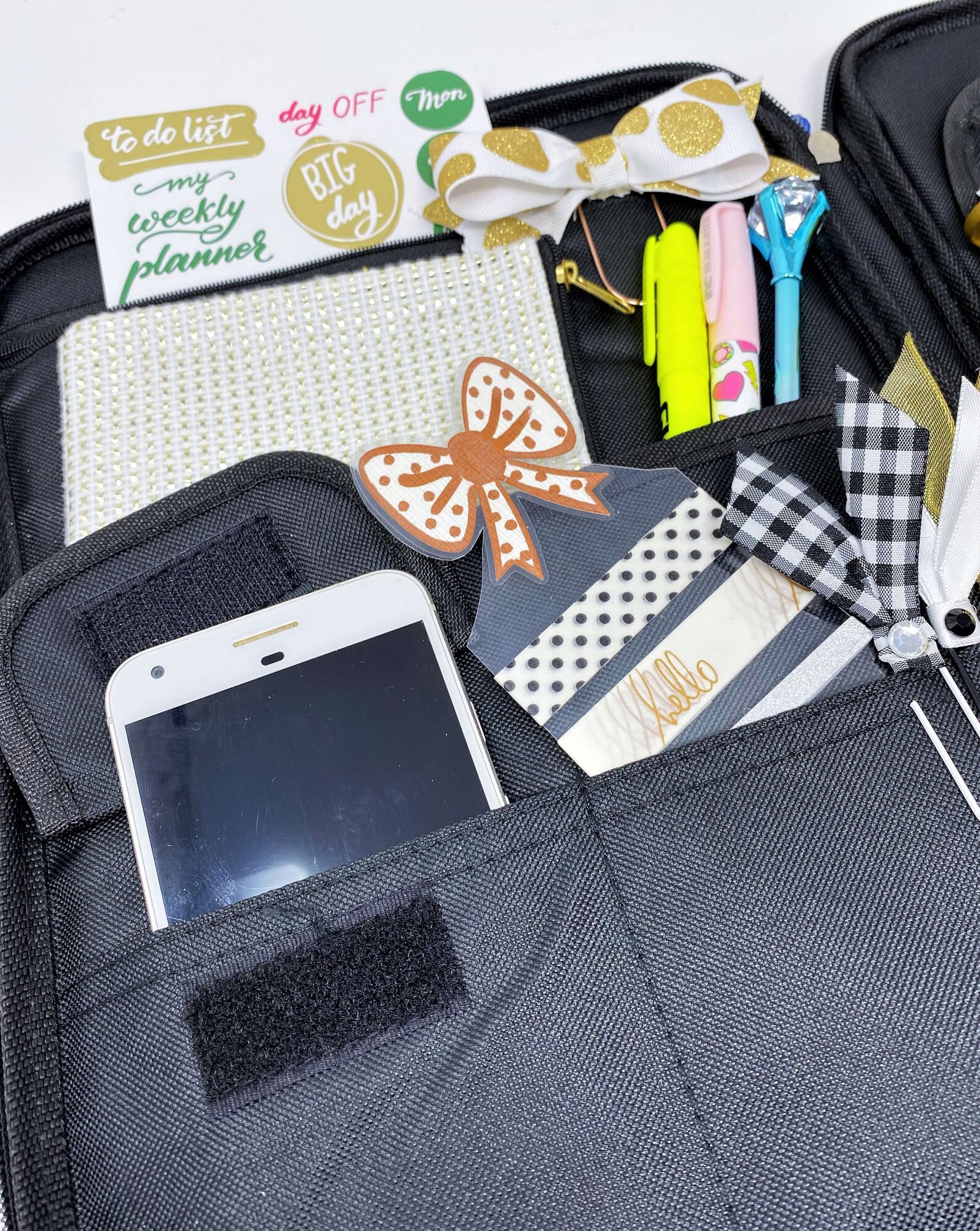 Planner Folio Organizer with Handle for Planners Ipads Etsy