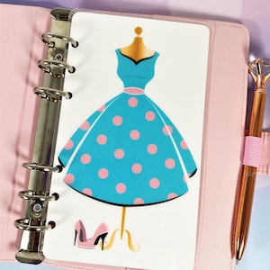 Planner Cover for Happy Planner, Dashboards for Planner and Binders, Personalized, Planner Accessories, Fashionista Girl, gift