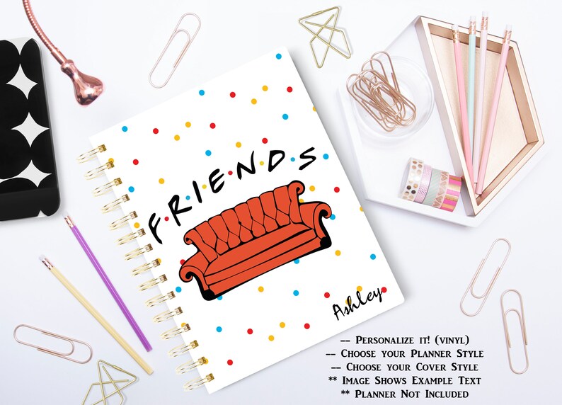 Friends TV Show Planner Cover Set Friends Covers for Happy - Etsy