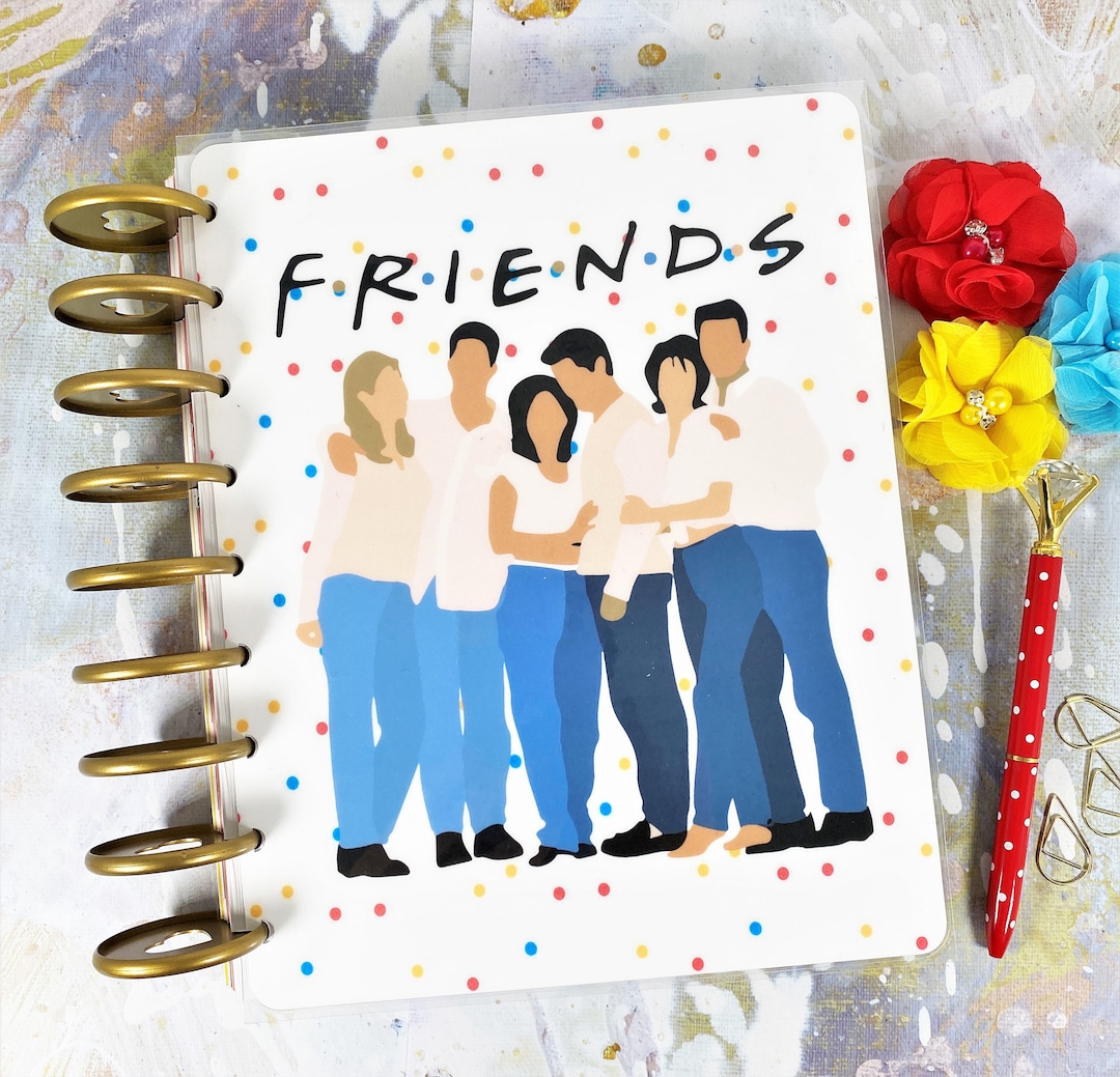 Friends Planner Cover Set, Friends Tv Show, Friends Dashboard, Happy ...