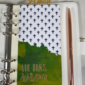 Christian Personal Dashboard, Christian Planner Binder Insert, Planner Accessories, encouragement , Faith Gift