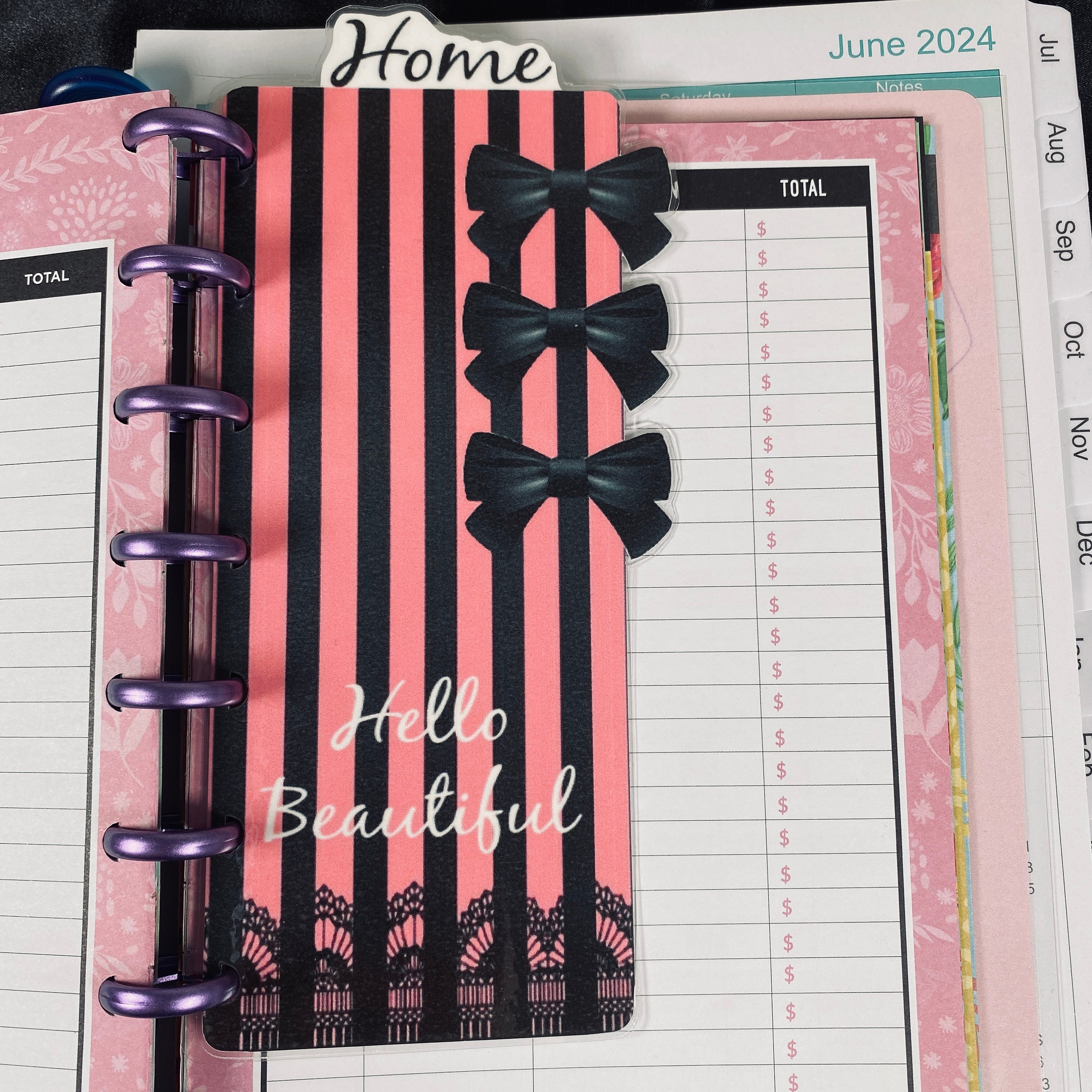 Leopard Print Planner Dashboard: Handmade Tabbed Organizer - Etsy