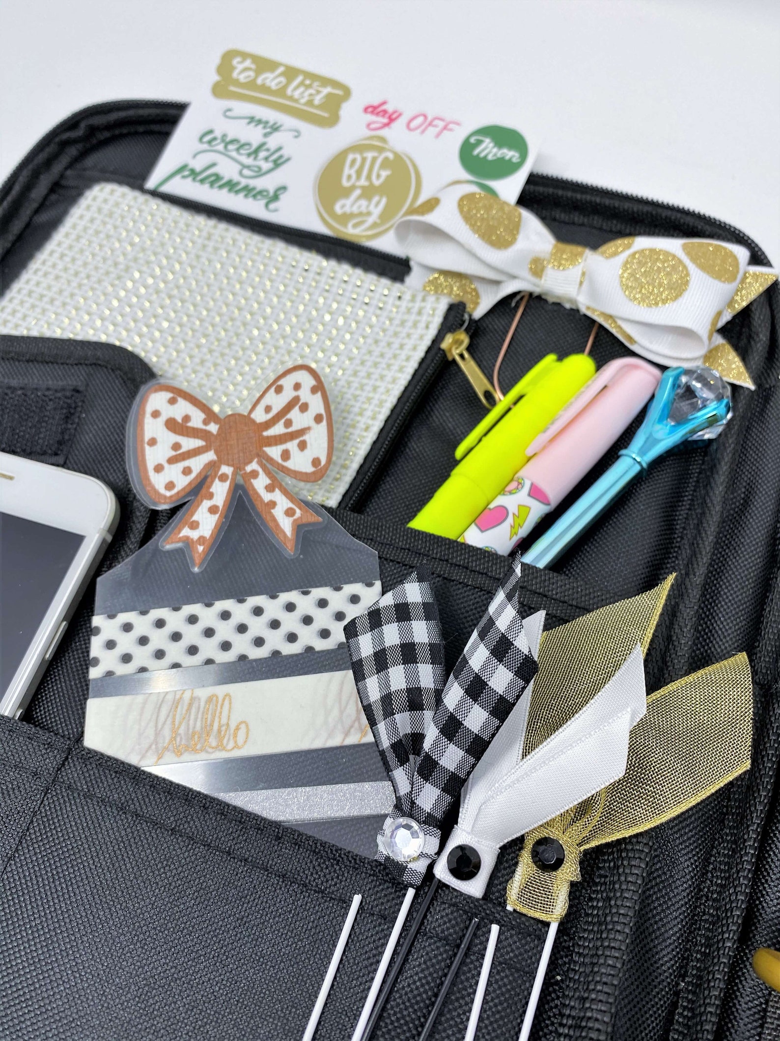 Planner Folio Organizer with Handle for Planners Ipads Etsy