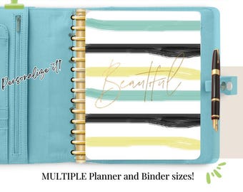 Empowering Planner Cover: Striped Design for All Planners Christmas Gift
