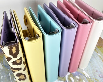 Personalized Planner Binder: Compact Agenda Organizer with Free Pen Gift