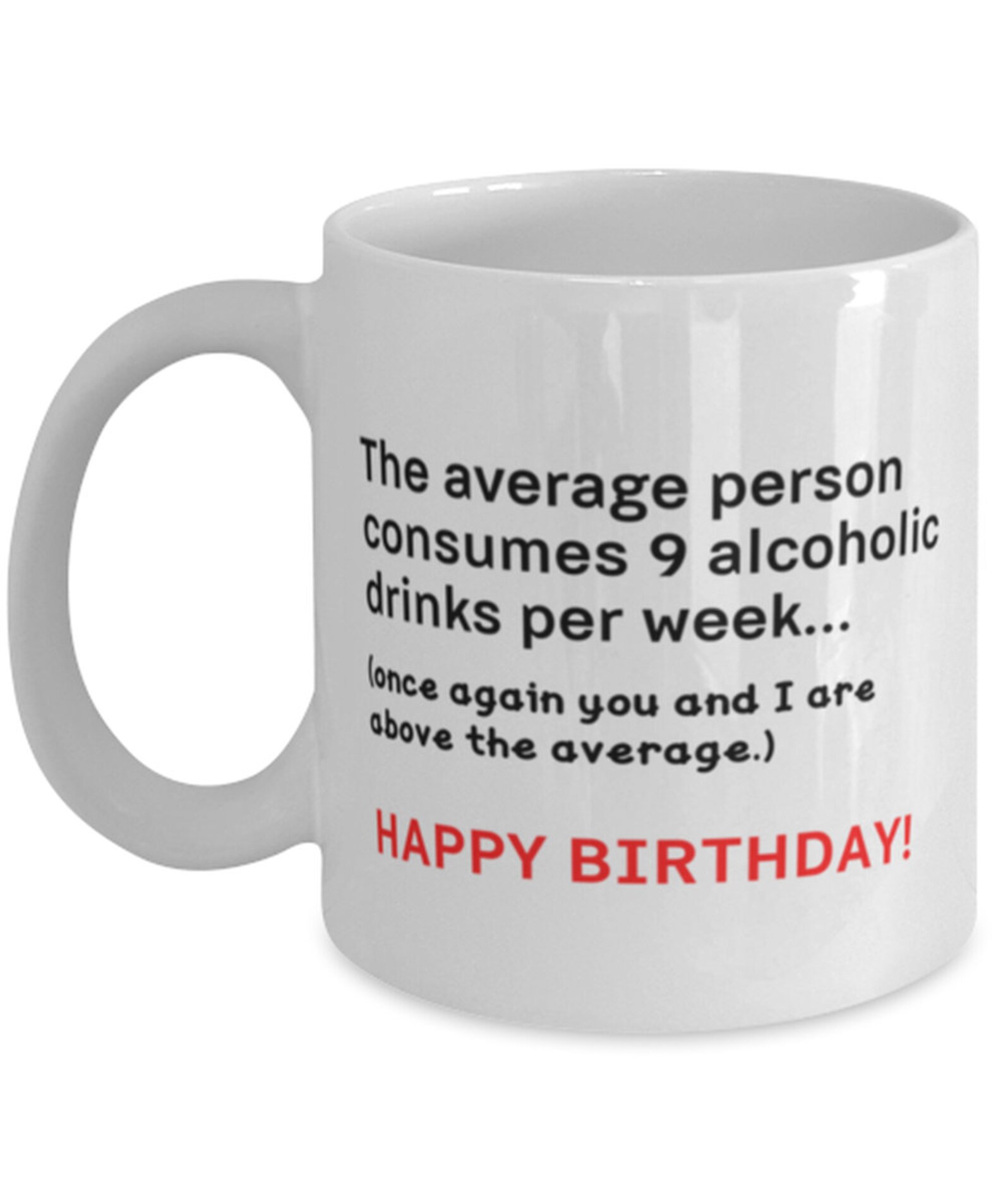 Funny Birthday Mug For Him Her Once Again You And I Are Above Etsy