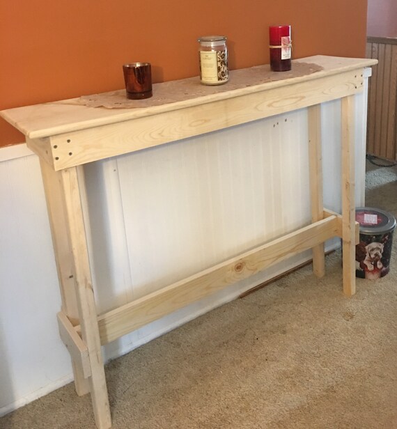 Narrow Console Table Etsy