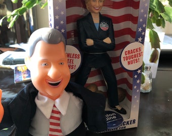 Bill and Hillary Clinton collectibles