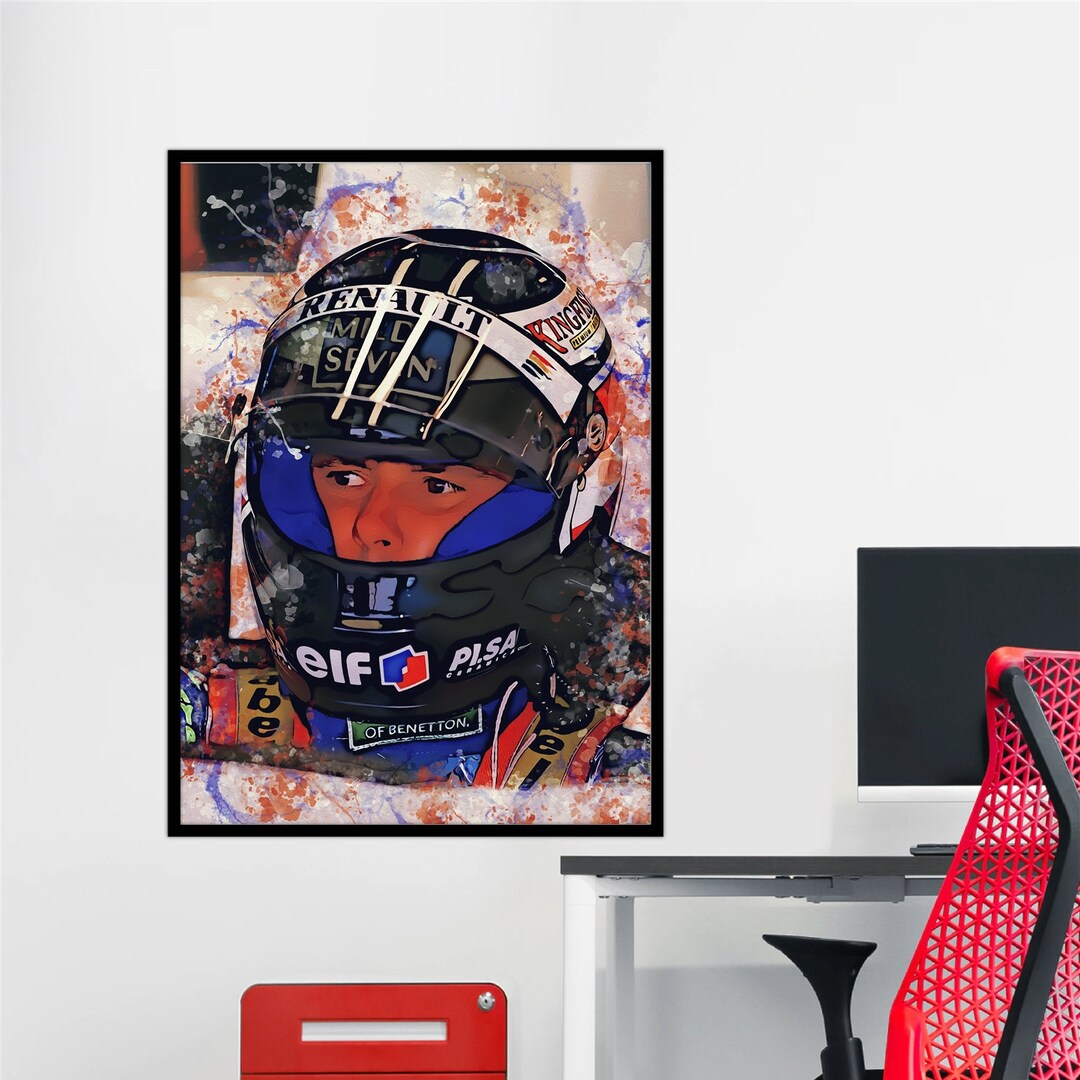 Gerhard Berger F1 Inspired Motorsport Wall Art Sports Car Etsy