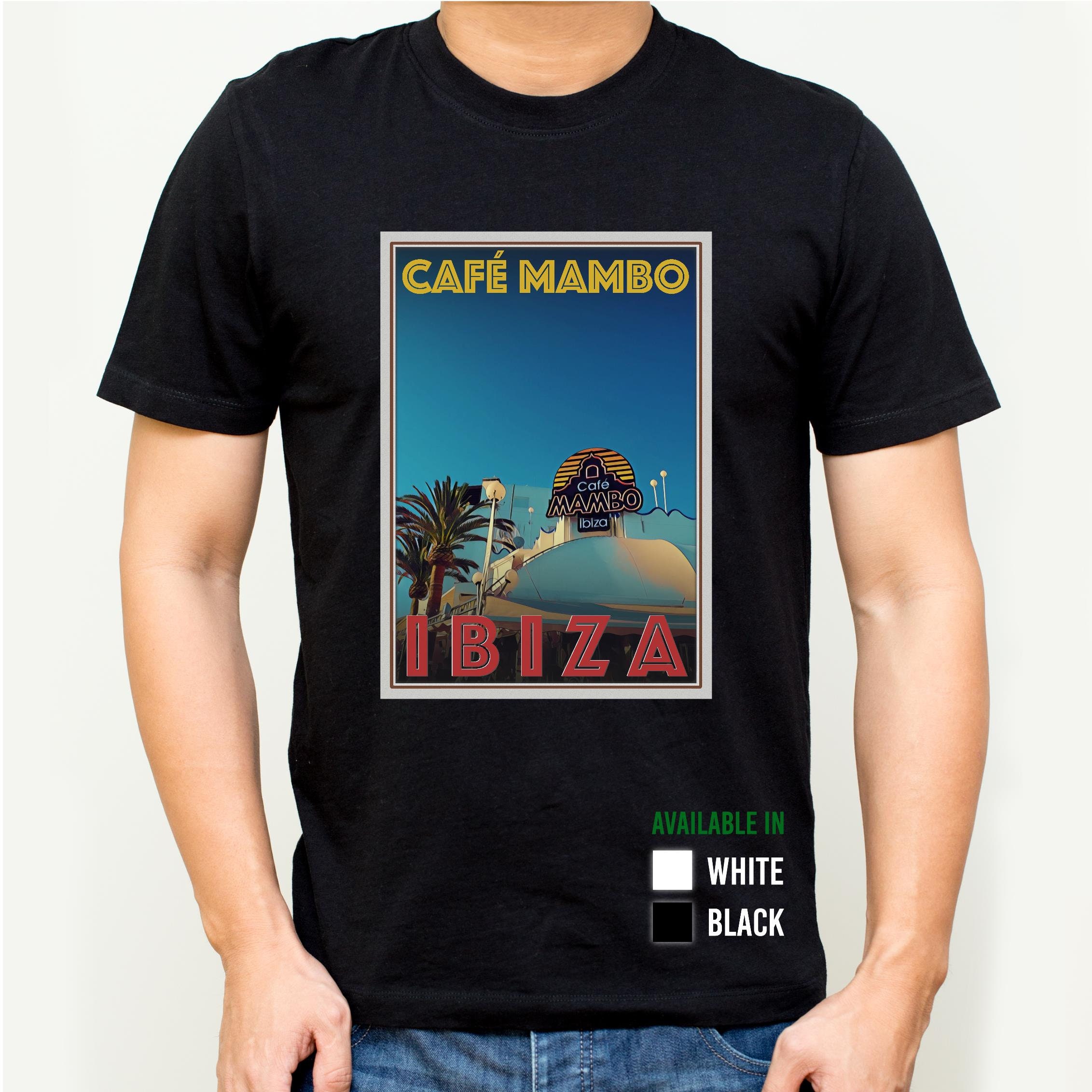 Retro Vintage Style Travel Poster or Canvas Picture Ibiza - Etsy UK