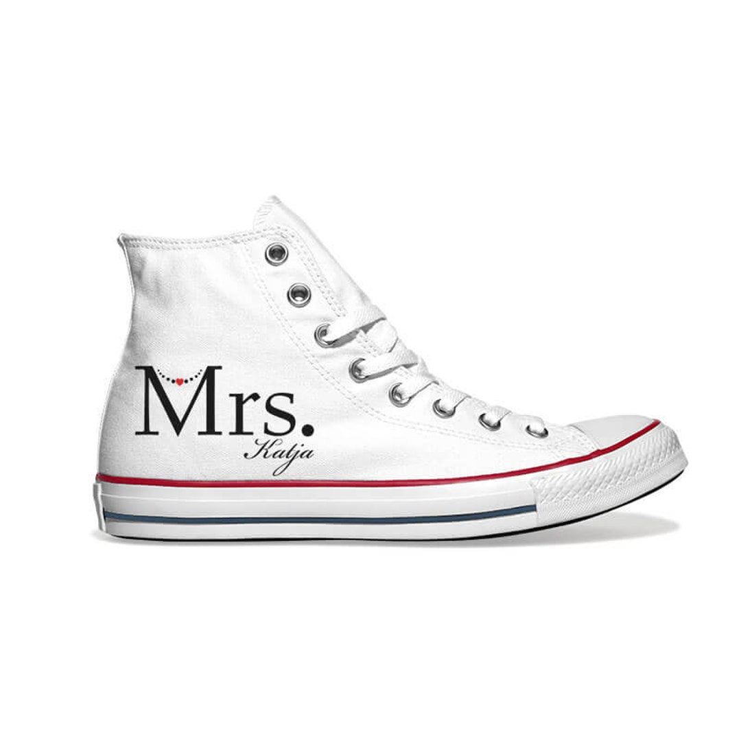kredit utilstrækkelig Variant Mrs. Converse Chucks or Canvas Sneakers in White With Chic - Etsy Hong Kong kredit utilstrækkelig Variant Mrs. Converse Chucks or Canvas Sneakers in White With Chic - Etsy Hong Kong