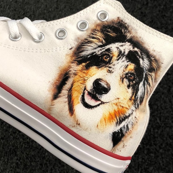 Dog Converse Chucks or Canvas NoName Sneakers - customizable with your picture