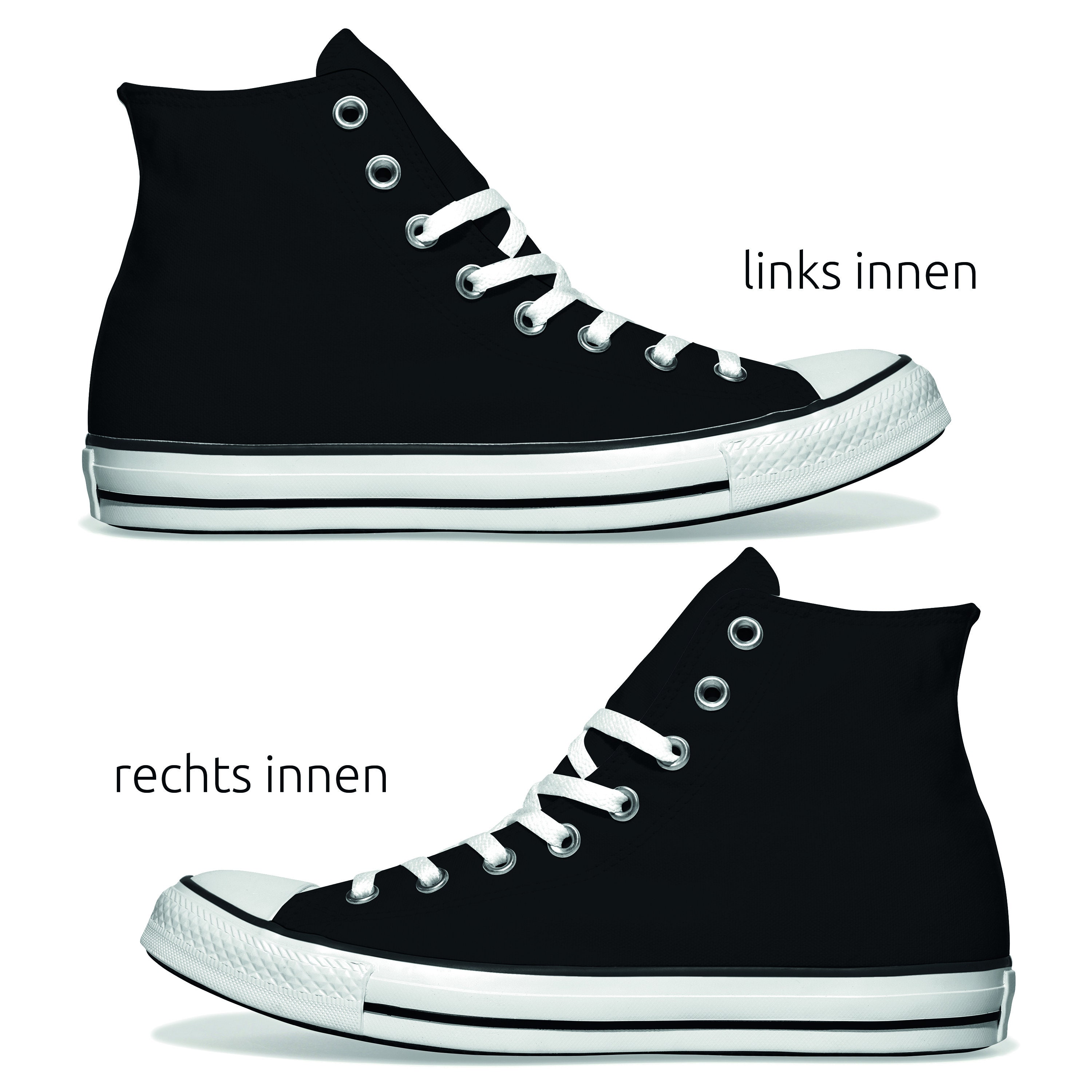 Buy Personalized Shoes in Black With Your Text for Men Women and Children Gifts for Weddings Birthdays and Christmas Online in India Etsy