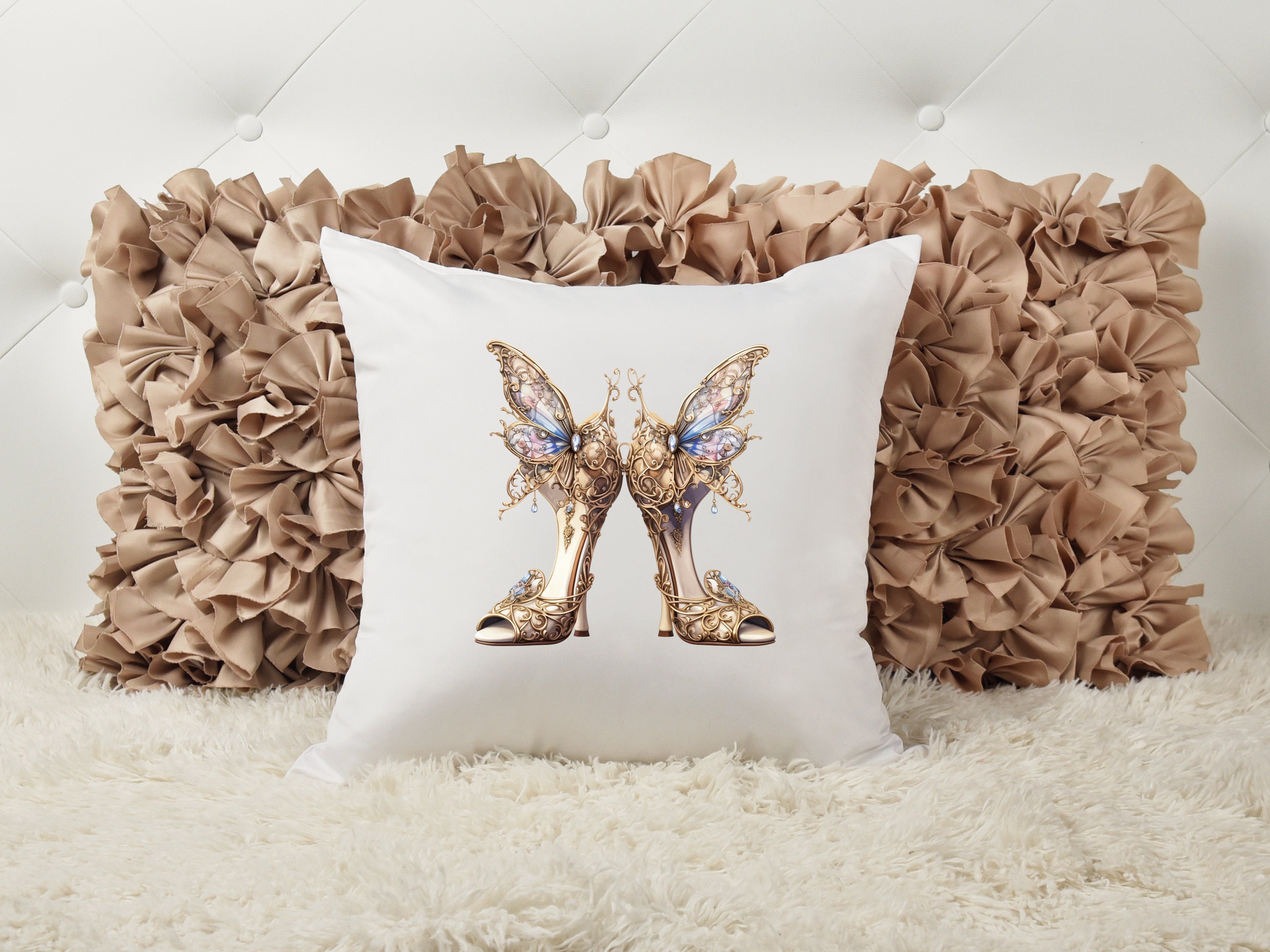 Butterfly Fantasy Watercolor Clipart Bundle, Digital Clipart Bundle ...