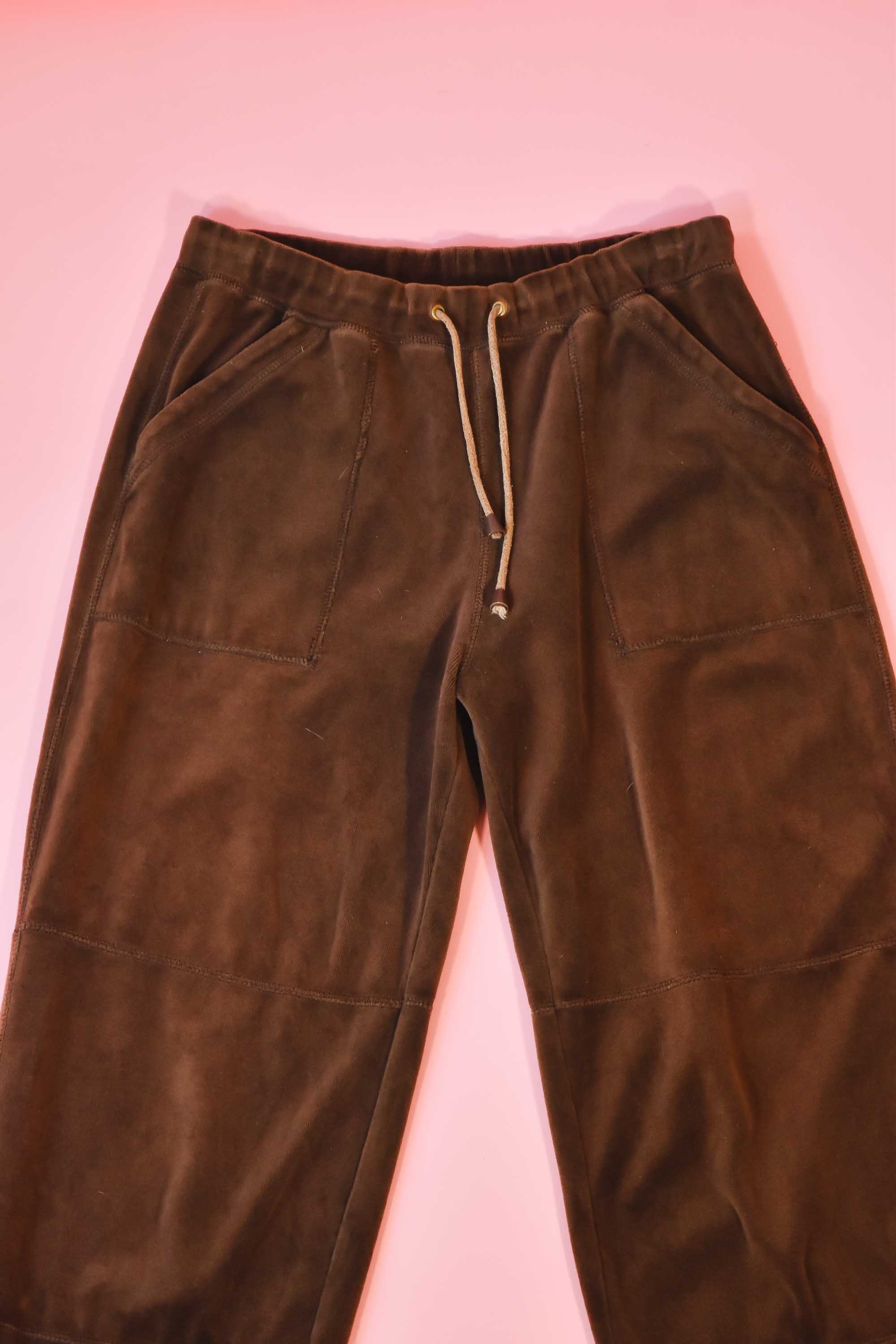 Vintage Y2K Velour Track Suit Brown 2 Piece Set Vintage | Etsy
