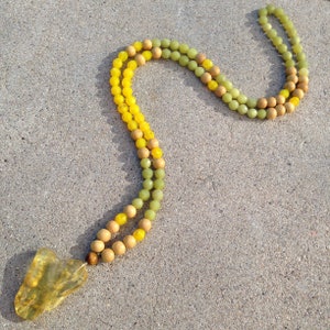 Serpent Rising Meditation Mala : Root, Solar Plexus, Heart Chakra