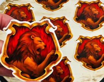 GRYFFINDOR | Diamond Painting CoVER MINDeR! ~Coverminder~Needle Minder |Needle Nanny| {Refrigerator Magnet} Assembled in the uSa
