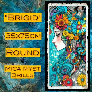 BRIGID von Brioche Dean Rollason {RoUND} DISTRACTED By DIAMONDS Diamant Malerei Set | Frühjahrskollektion 2025