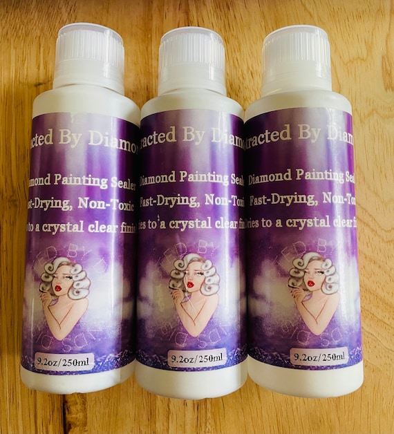 Distracted By Diamonds ~Brand~ Diamond Painting Sealer CRYSTAL CLEAR  *RECoMMENDED for all D By D Products* Save Those Sparkles!