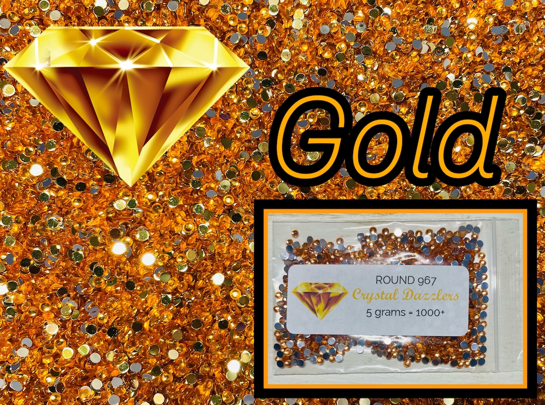 CRYSTAL DAZZLERS 967 Round Drills distracted by Diamonds Etsy