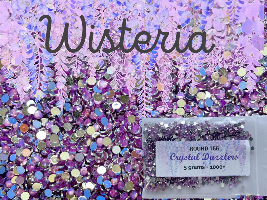 Crystal DAZZLERS 155 Round Drills distracted by Diamonds 1000 Drills