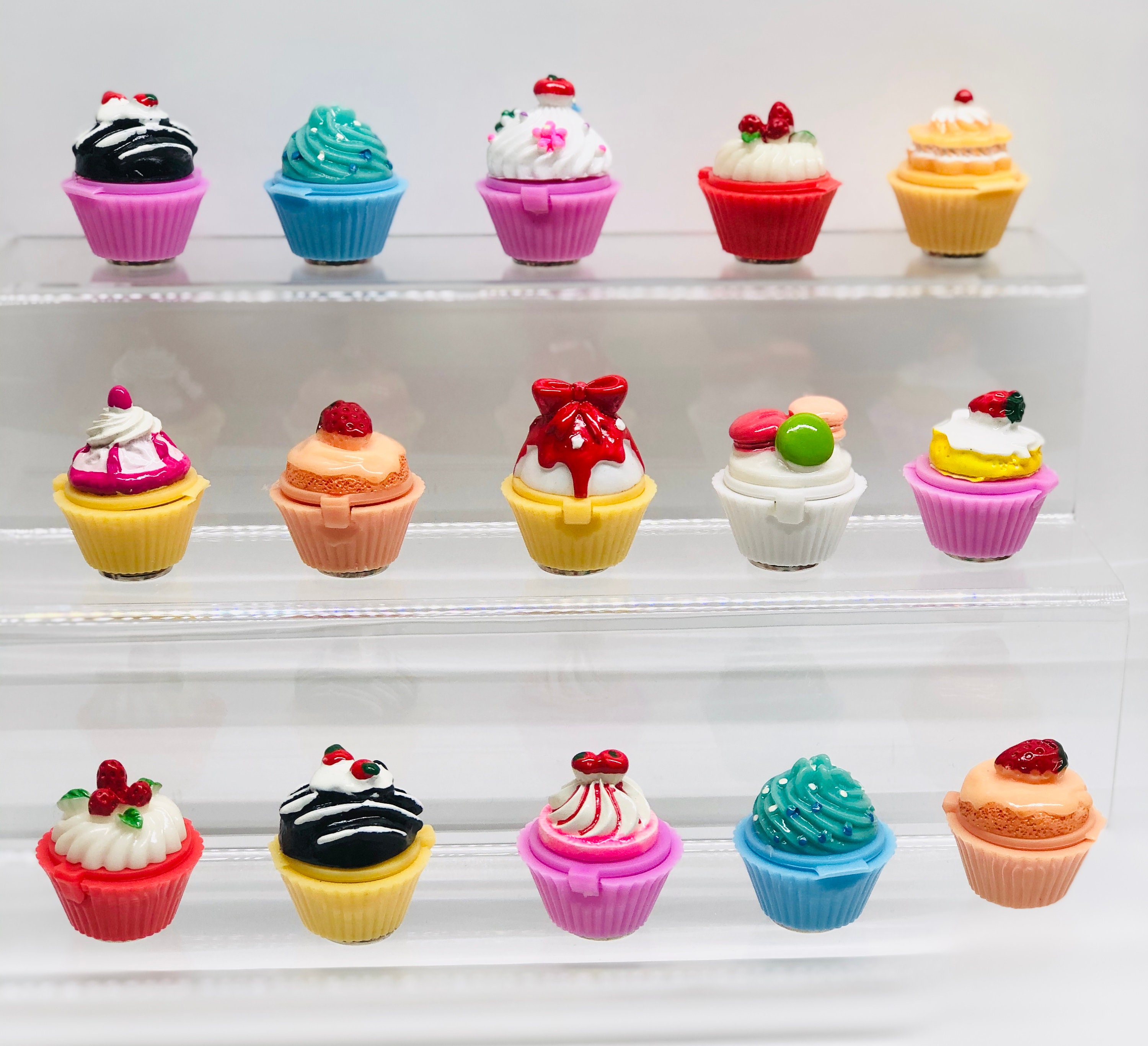 PaddyWaxx PASTRIES!! SuPER STiCKY ~PWSS~ In a Collectible CUPCaKE CoNTAINER *Also a CoverMinder!* Adorable & Functional!