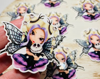 NIGHTMARE FAIRY~ Jack Skellington~ ~Diamond Painting CoVER MINDeR! ~Coverminder~ Needle Minder~ Refrigerator Magnet~ Assembled in the uSA