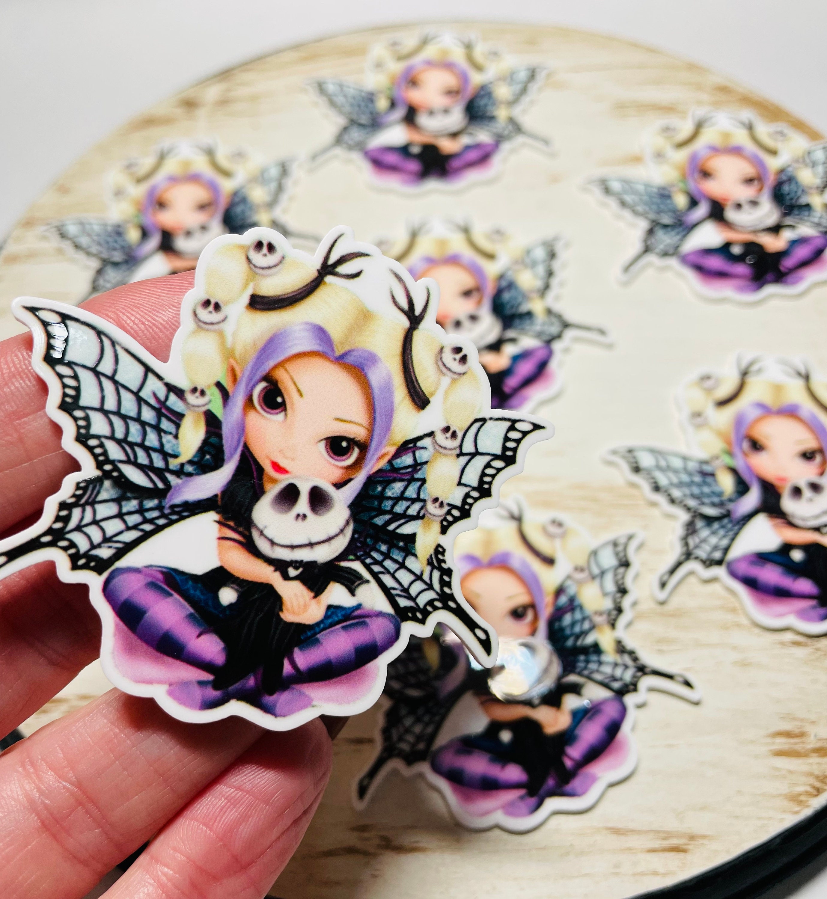 NIGHTMARE FAIRY~ Jack Skellington~ ~Diamond Painting CoVER MINDeR!  ~Coverminder~ Needle Minder~ Refrigerator Magnet~ Assembled in the uSA