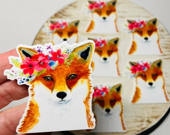 WOODLAND FOX ~Diamond Painting CoVER MINDeR! ~Coverminder~ Needle Minder~Needle Nanny~Refrigerator Magnet~ Assembled in the uSA