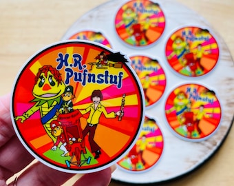 H.R. PUFNSTUF / Diamond Painting CoVER MINDeR! ~Coverminder~Needle Minder /Needle Nanny/ {Magnete da frigorifero} Assemblato negli Stati Uniti