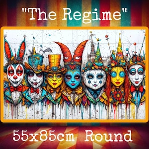 Fullständig uppackningsvideo! "THE REGIME" av Brian Dean Rollason {Runda} DiSTRACTED By DIAMONDS Diamond Painting Kit 2026 {BLuE WaVE Collection}