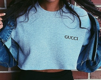 gucci belly shirt