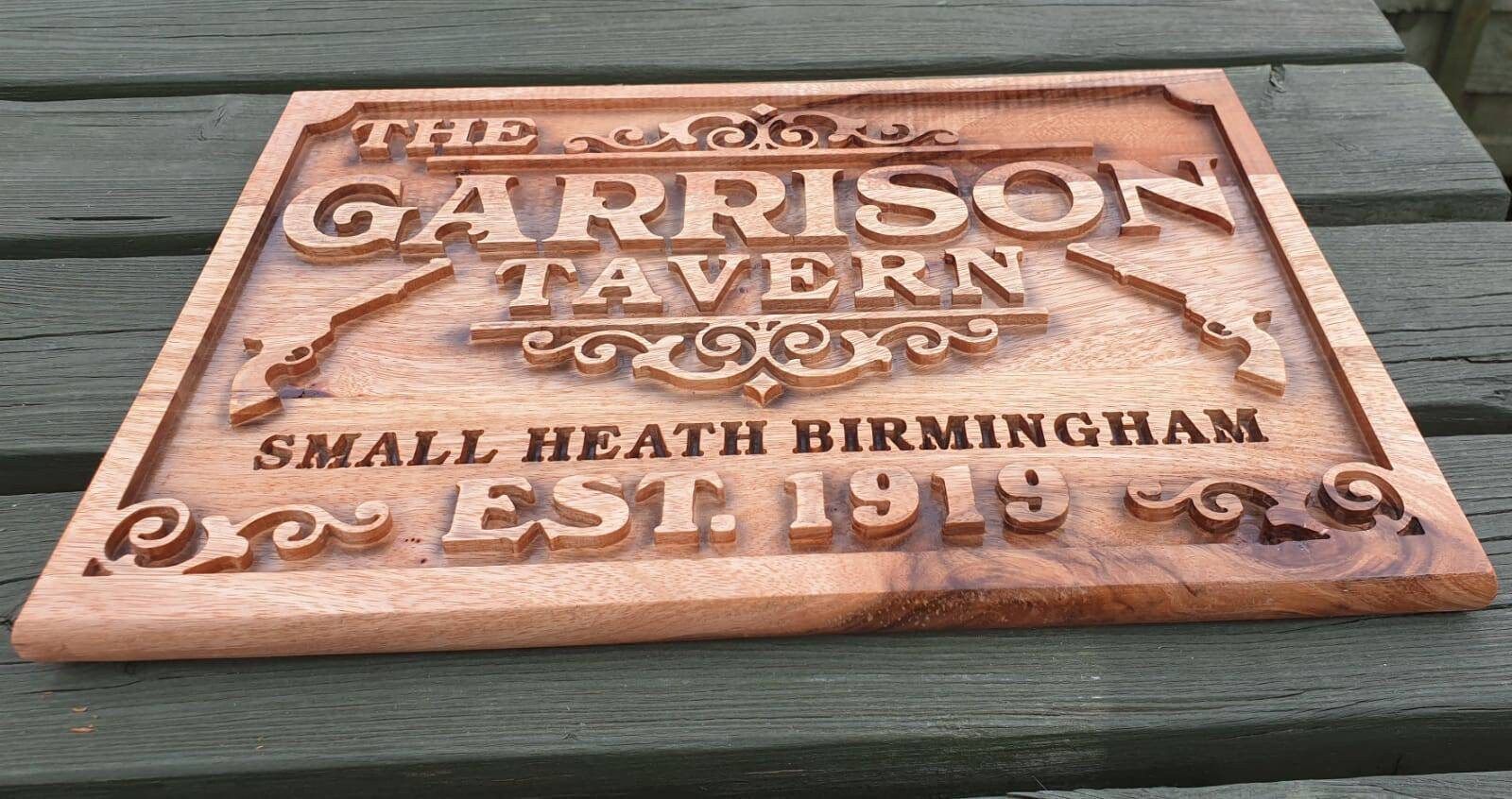 Peaky Blinders the Garrison Solider Wood Sign - Etsy UK