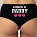 Property of Daddy Boy Short Panties | Sexy Panties | DDLG | DDLG Fetish | Yes Daddy | Cum In Me Daddy | Daddy Panties | CGL | Kinky Panties 
