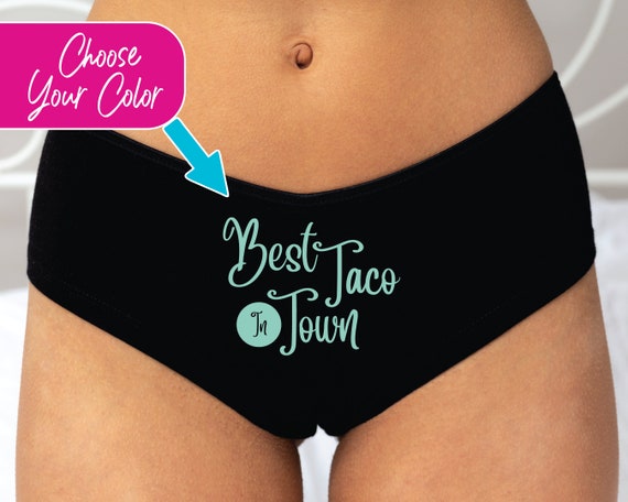 Custom Underwear Best Taco in Town Funny Boyshort Panties Cheeky Underwear  Booty Shorts Custom Underwear Bachelorette Party Gift -  Finland