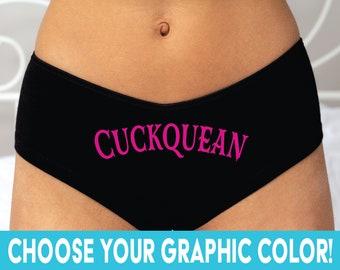 Cuckquean Panties | Hot Wife Underwear | Submissive | Sharing Is Caring | Cuckquean Underwear | Kinky Panties | Sub Panties | Custom Panties