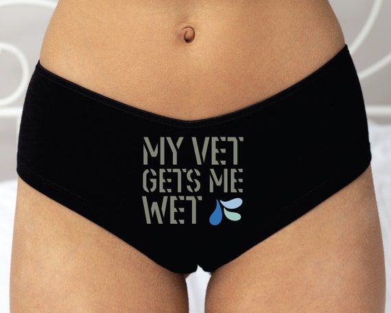 My Vet Gets Me Wet Boy Short Panties Sexy Panties Funny image