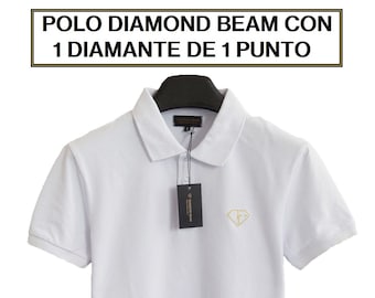 Polo Slim Fit DIAMOND BEAM Homme avec 1 1 Point DIAMOND