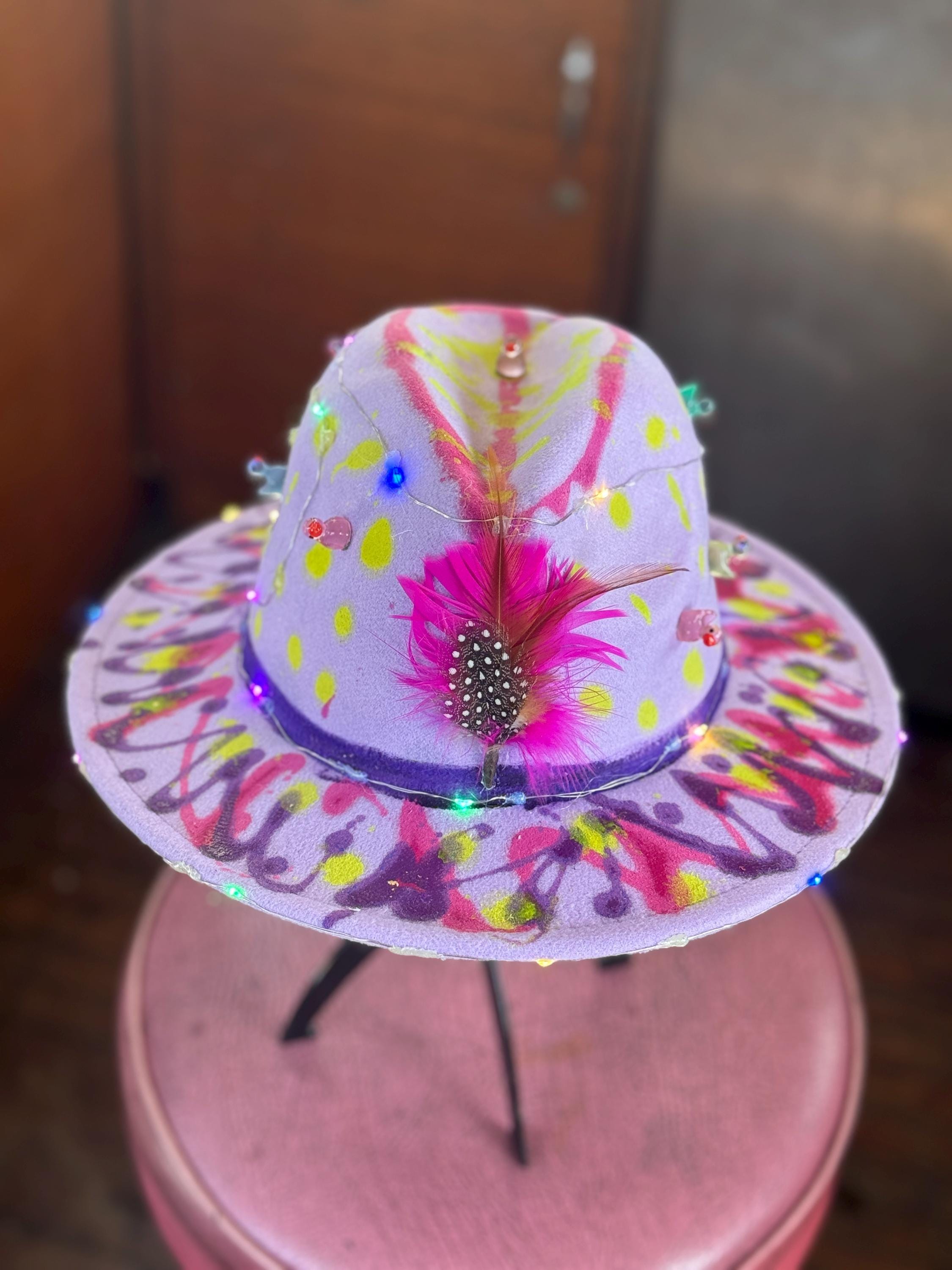 Burning Man Rainbown Festival Hat main image 1