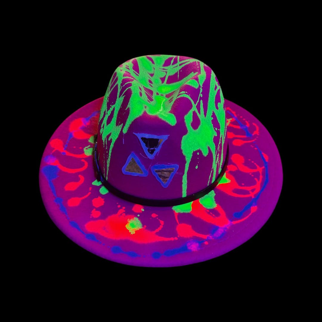 uv-glow-rave-hat-hand-painted-sacred-geometry-blacklight-festival
