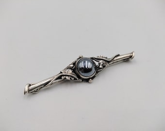 Vintage zilveren broche, moedercadeau, 925 sterling zilver, damessieraden, zilveren sieraden