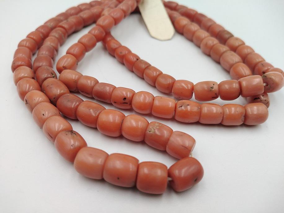 古い珊瑚のネックレス - Etsy 日本