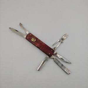 Vintage knife of the USSR, Tourist knife, Made in USSR, Pocket knife, Antique knife