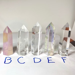 Medium Crystal Point Silicone Mold 5 Sizes (Choose Letter)