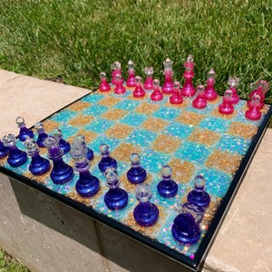 Glow In The Dark Chessboard Set
