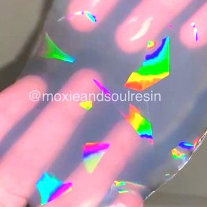 Holographic Silicone Inlays/Inserts Reusable