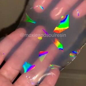 Holographic Silicone Inlays/Inserts Reusable