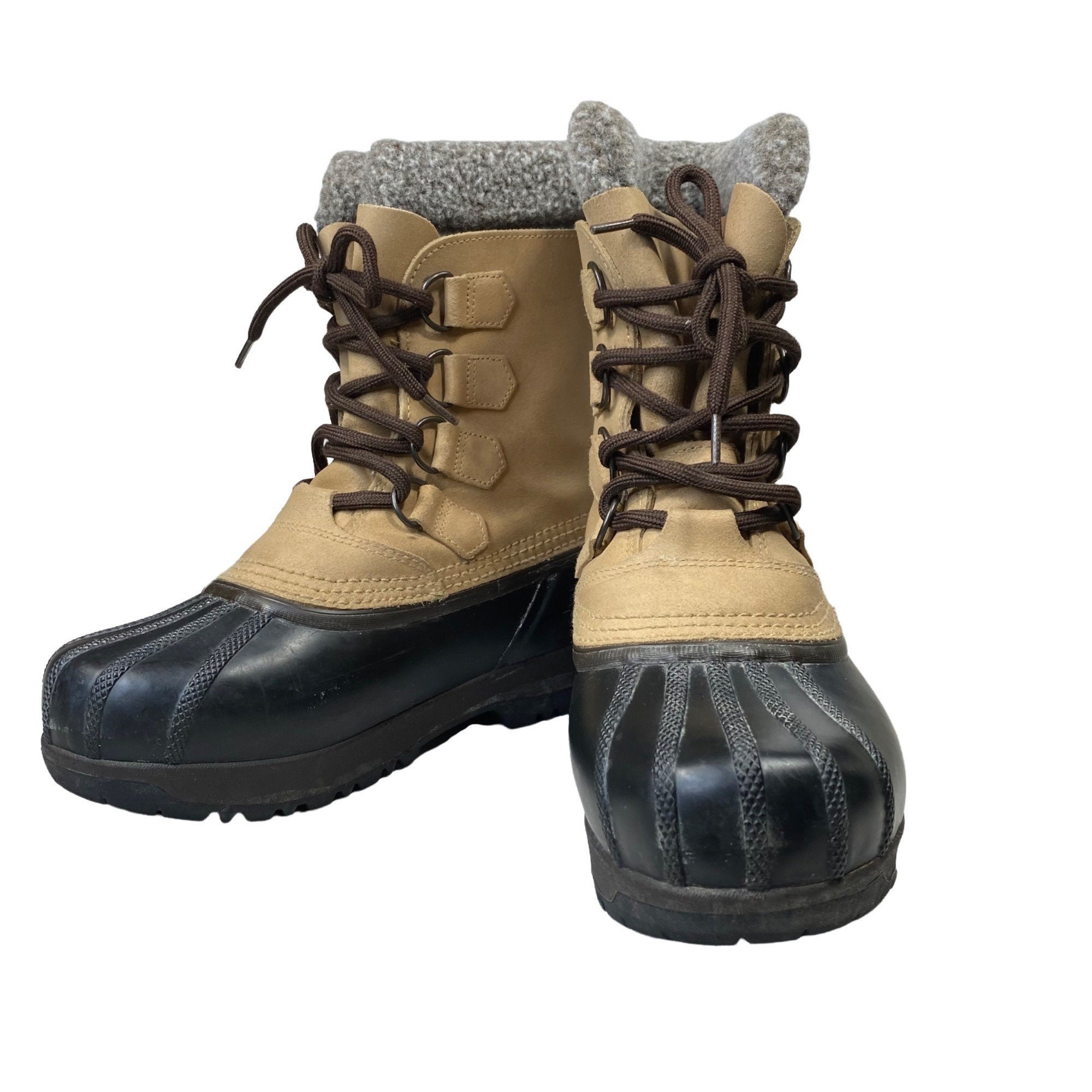 Sorel Leather Kananaskis Insulated Snow Boots Lace up  display picture 1