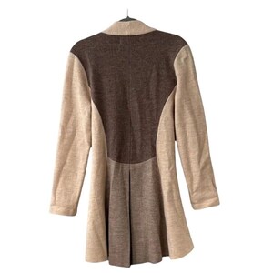 Anthropologie Rosie Neira Denissa wollen trui met strikband dames, XL beige afbeelding 15