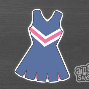 Chearleader Cookie Cutter, Cheerleading Outfit (Cookie Cutter, Fondant Cutter, and Clay Cutter)